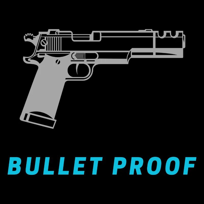 Conception de pistolet à l’épreuve des balles