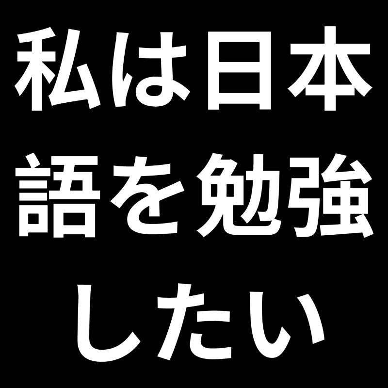 Ich will Japanisch lernen