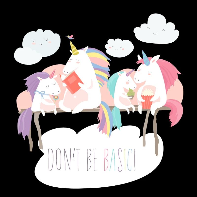 Unicorn don't be basic statement