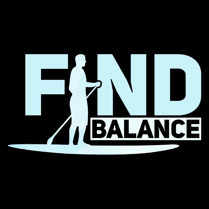 Find Balance Stand Up Paddle Board