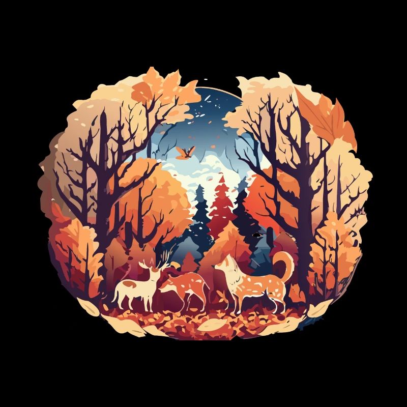 Rassemblement d’animaux (Collection d’automne #9)