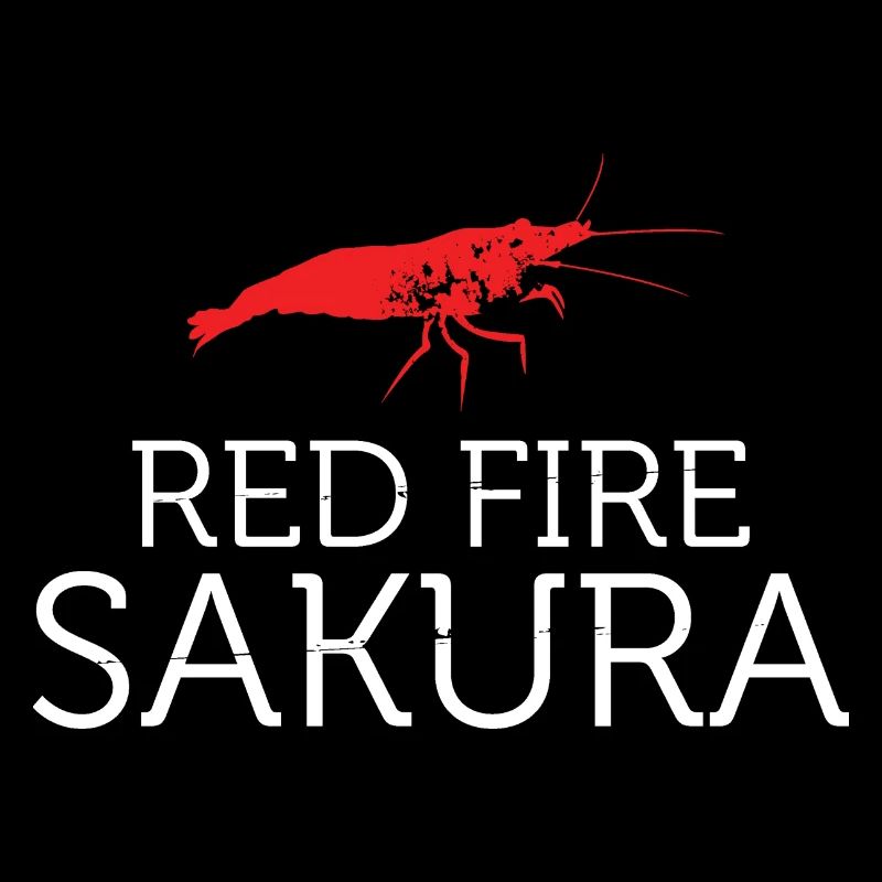Idée cadeau d'éleveur de crevettes Sakura Red Fire