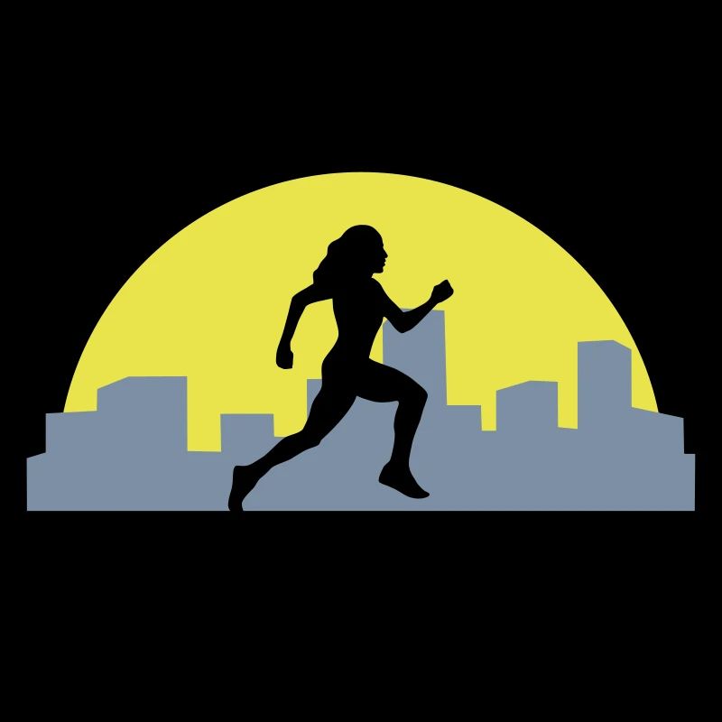 coureuse, courir, running, run