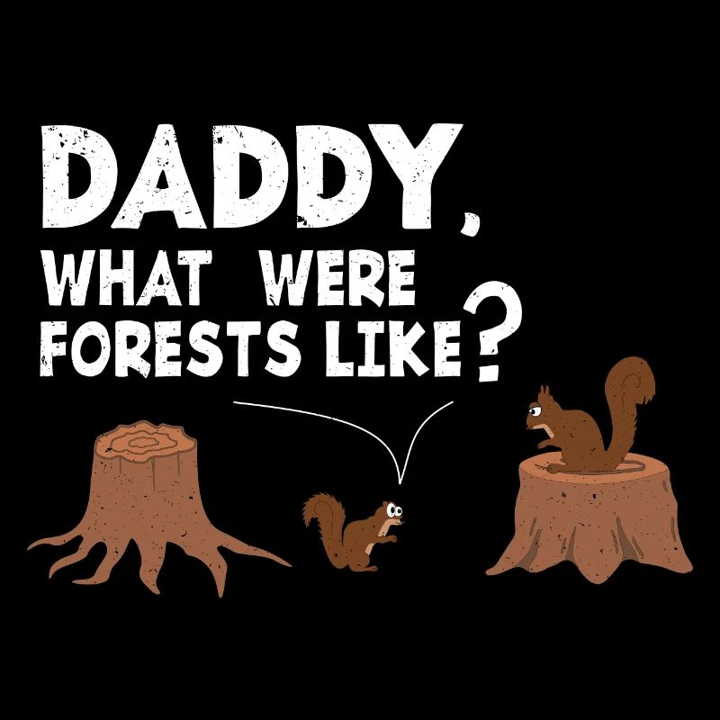 Papa écureuil, à quoi ressemblaient les forêts?