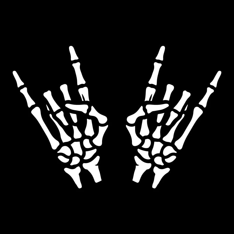 Hand Party Skeleton