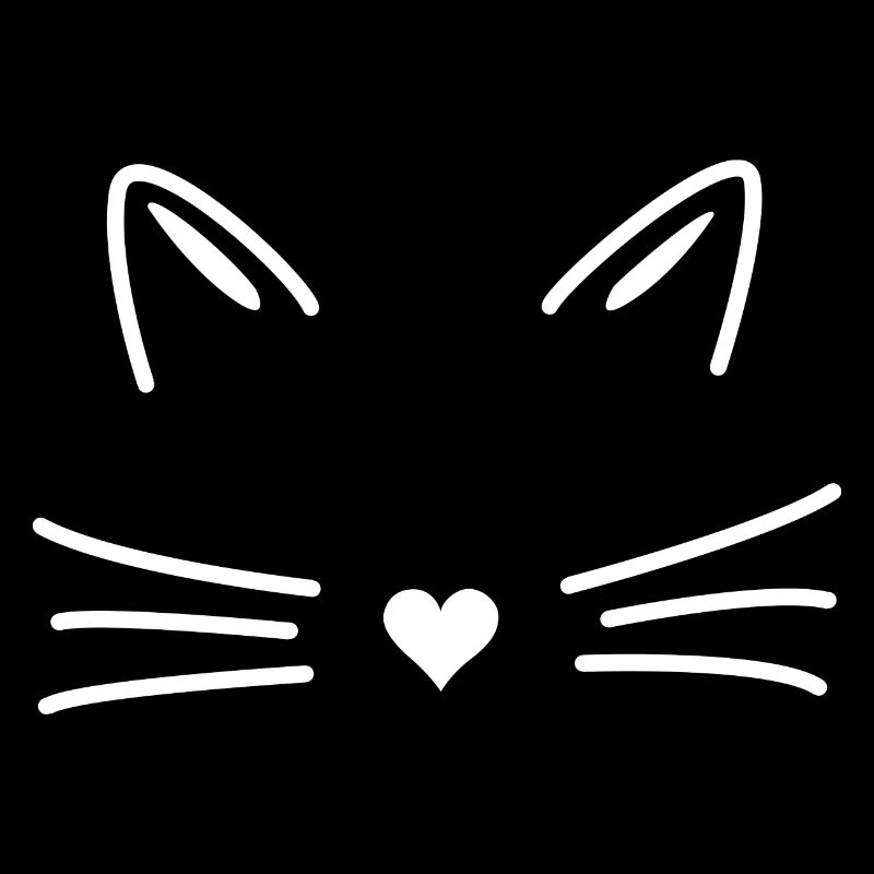 Katze mit Herz Geschenkidee