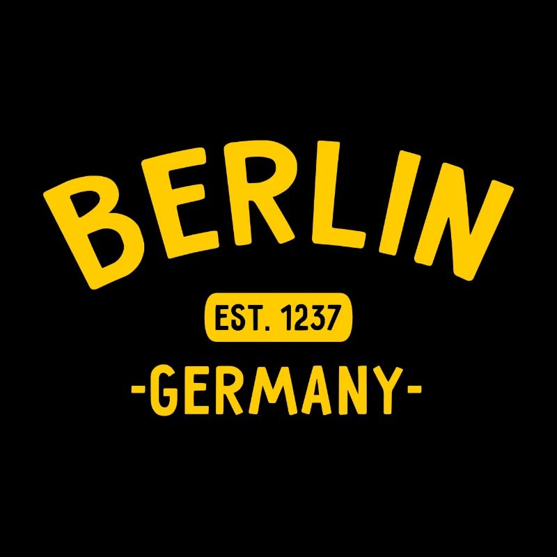 Berlin - Est. 1237 - Germany - Berlin Bear