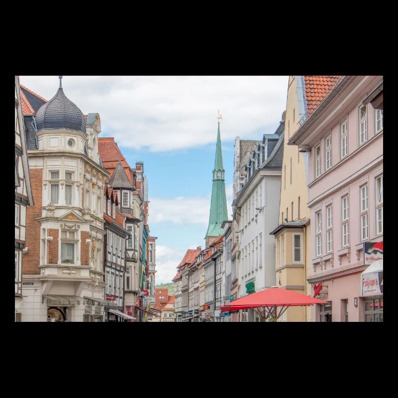 Old Town Hameln Lower Saxony Poster
