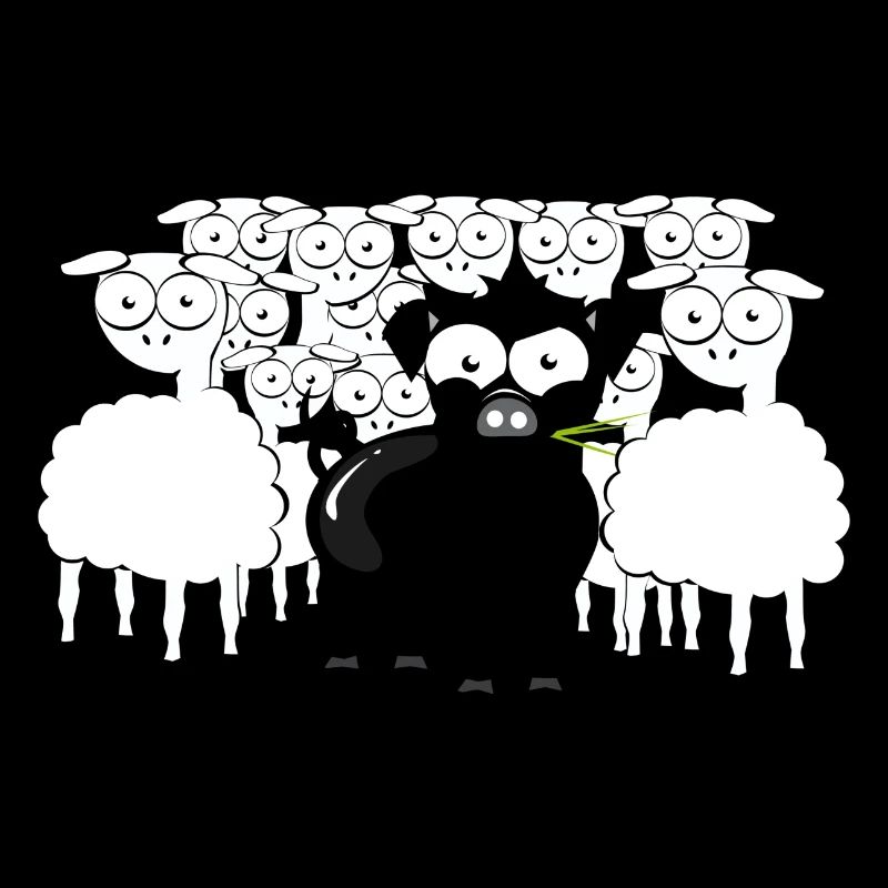Schwarzes Schwein