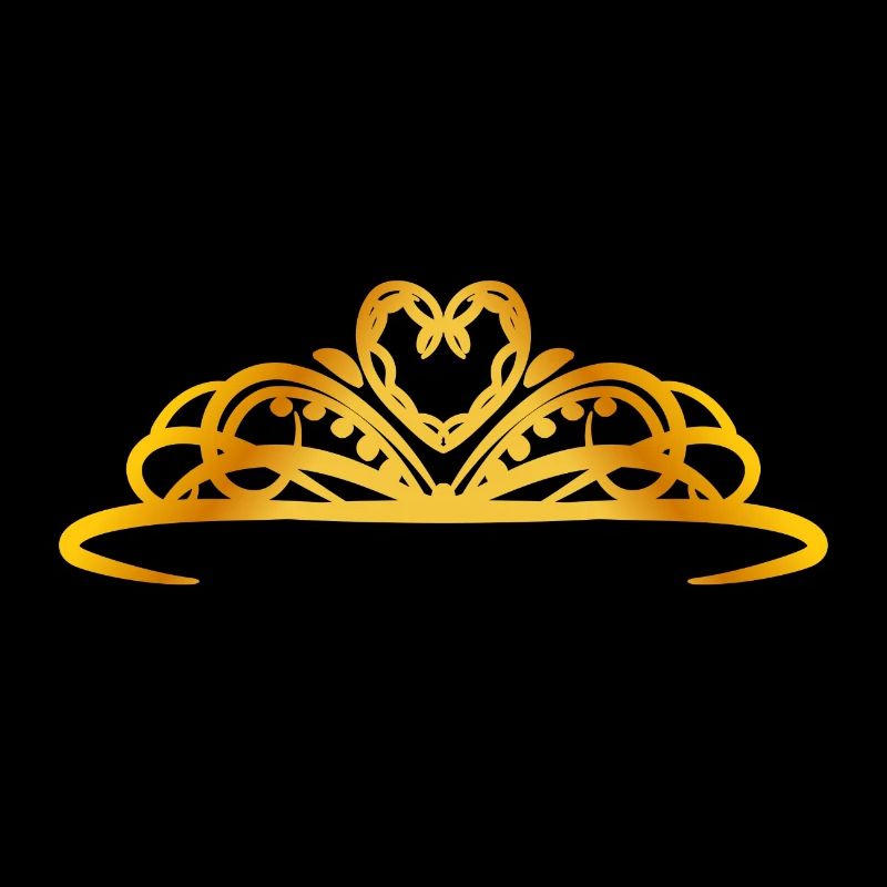 Tiara - golden