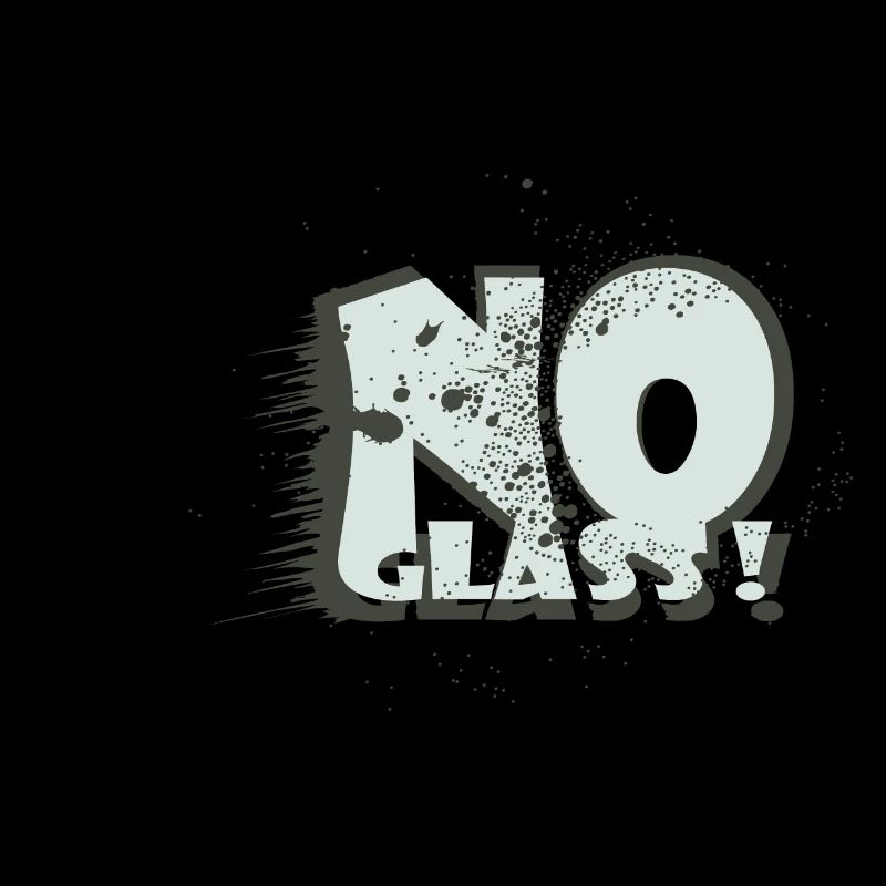 no glas