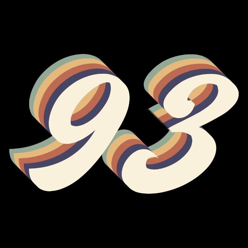93rd anniversary vintage