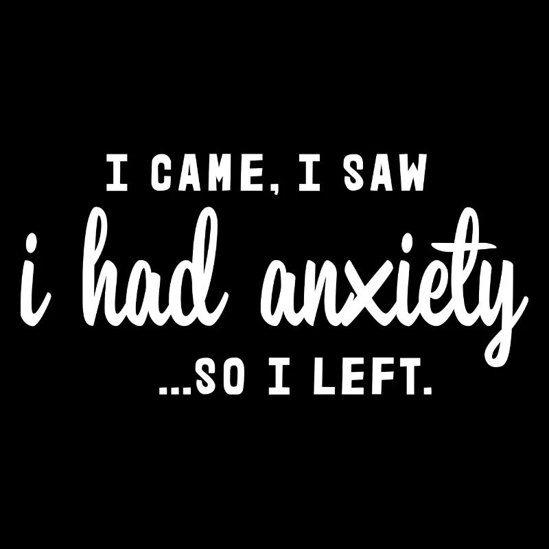 Je suis venu, j’ai vu que j’avais de l’anxiété