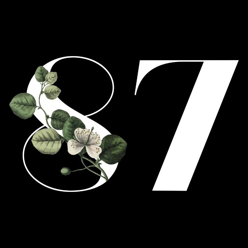 Nummer 87 Blumengrün - 87. Blumengeburtstag