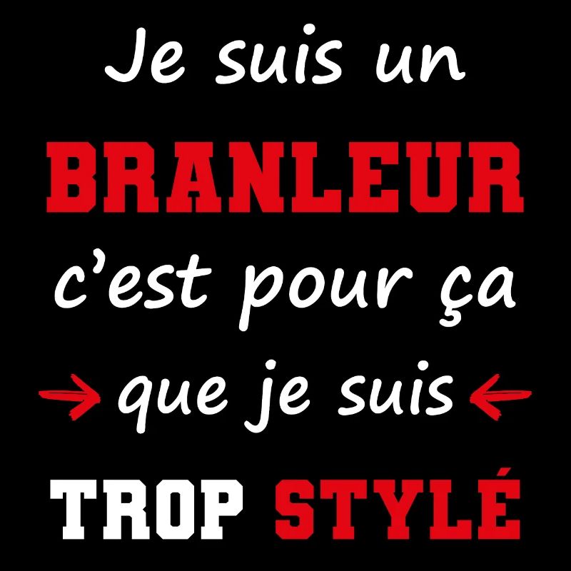 cadeau marrant mec stylé branleur