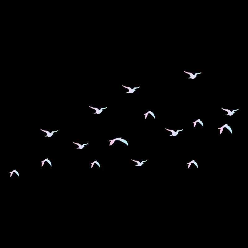 Vogel Flug Süden Geschenkidee
