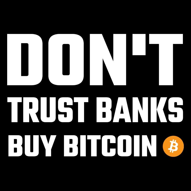 Ne pas trust banques acheter Bitcoin