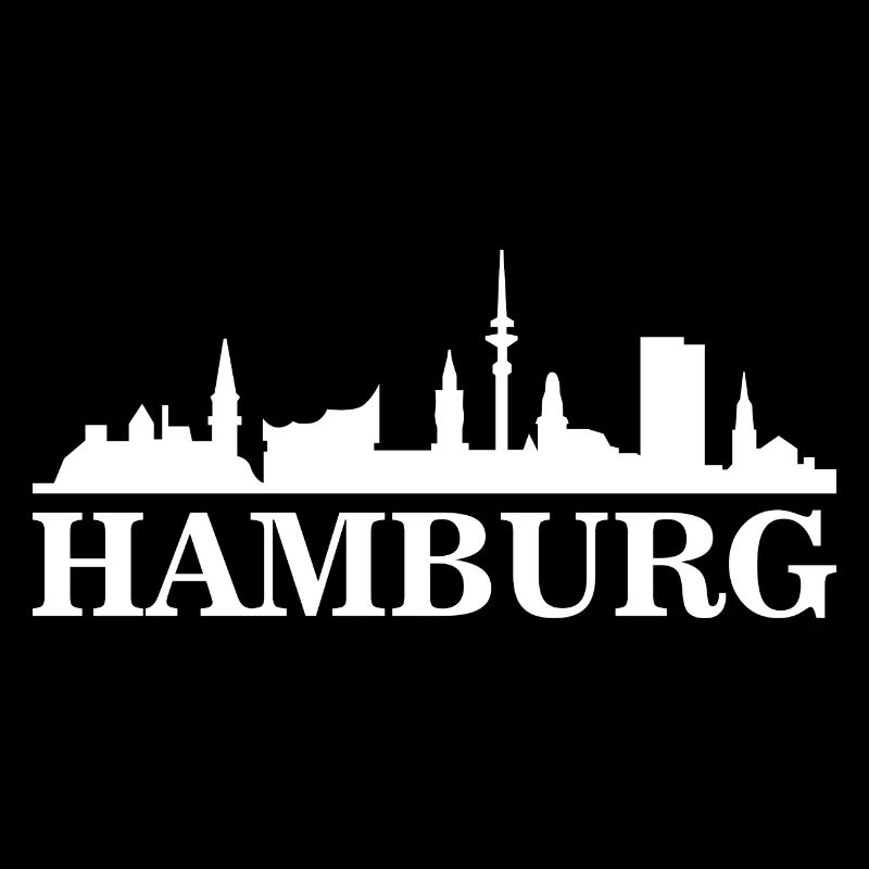 Silhouette de Hambourg
