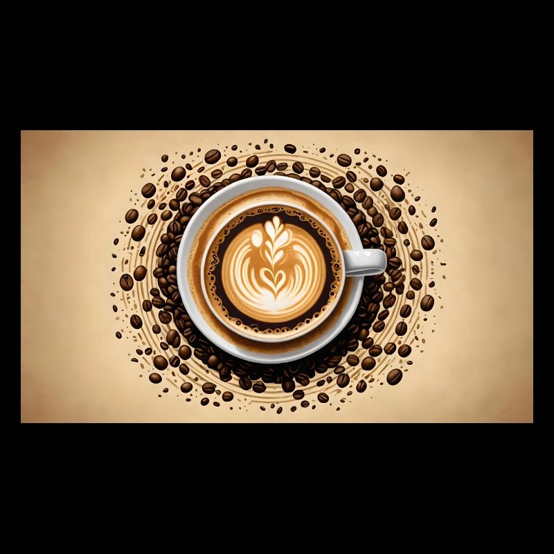 A Coffee Bean Latte from The Coffee Bean