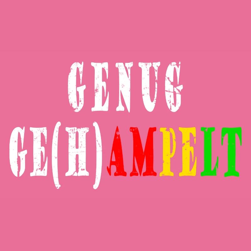 GENUG GE(H)AMPELT Ampel-Protest