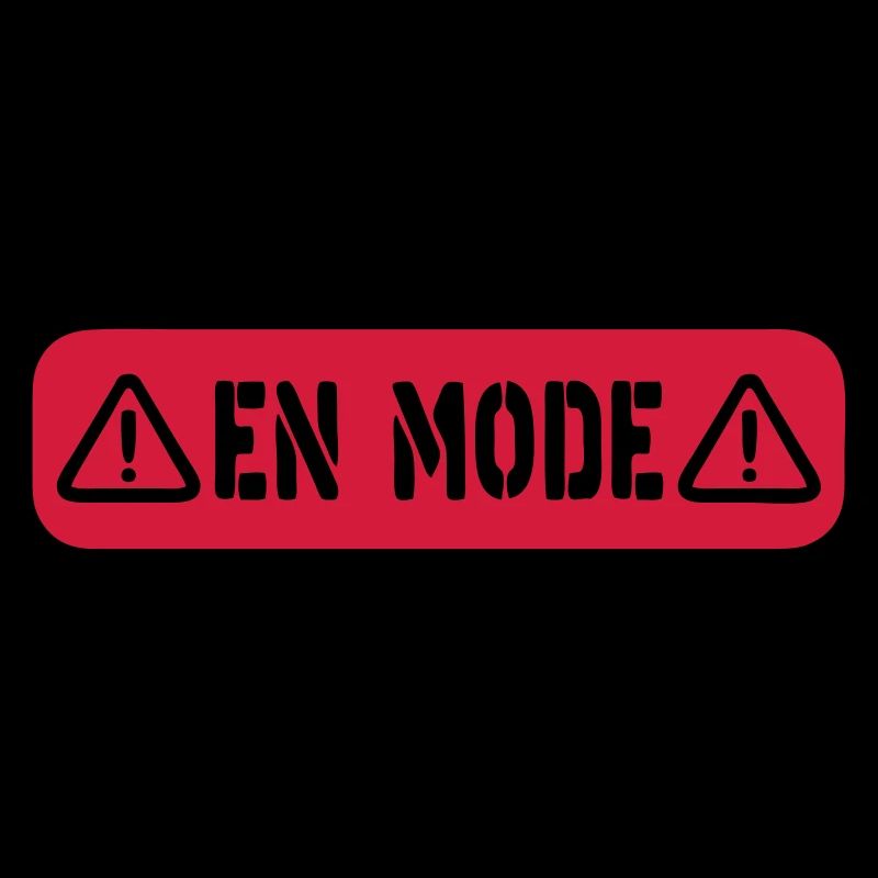 panneau danger en mode 2