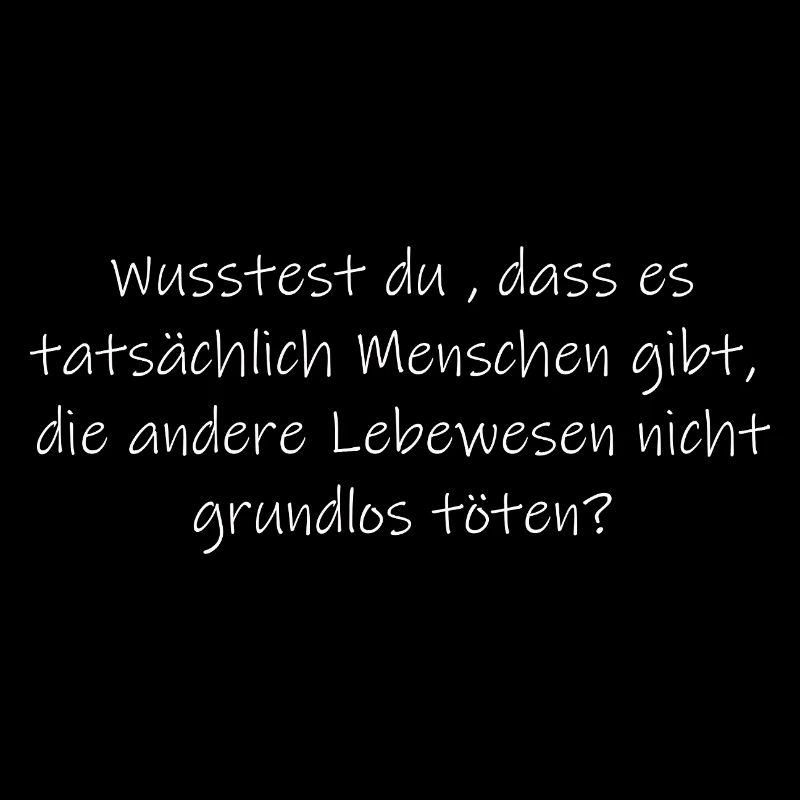 vegane Frage