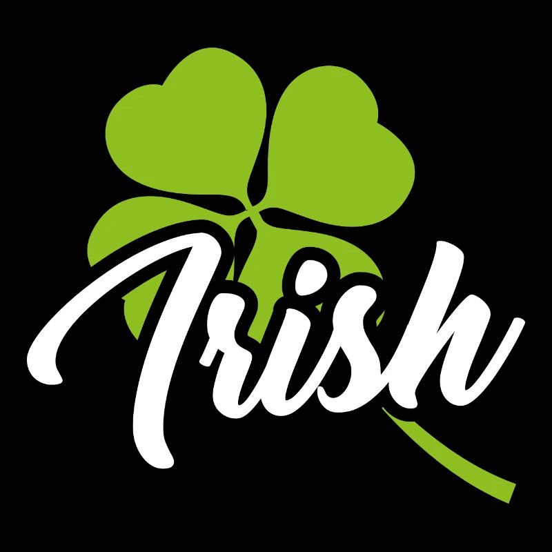 Irish Glücksklee Spruch Irland