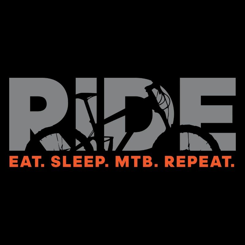 Ride Eat sleep Répétition VTT