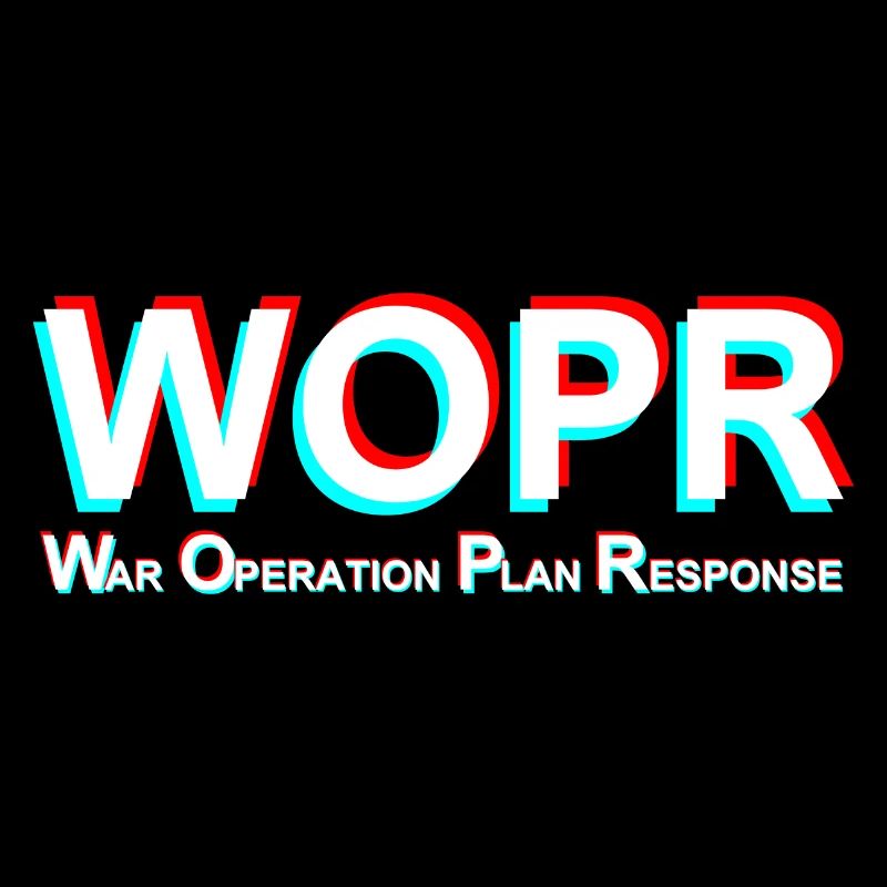 WOPR WarGames Inspired: Glitched Effect Design
