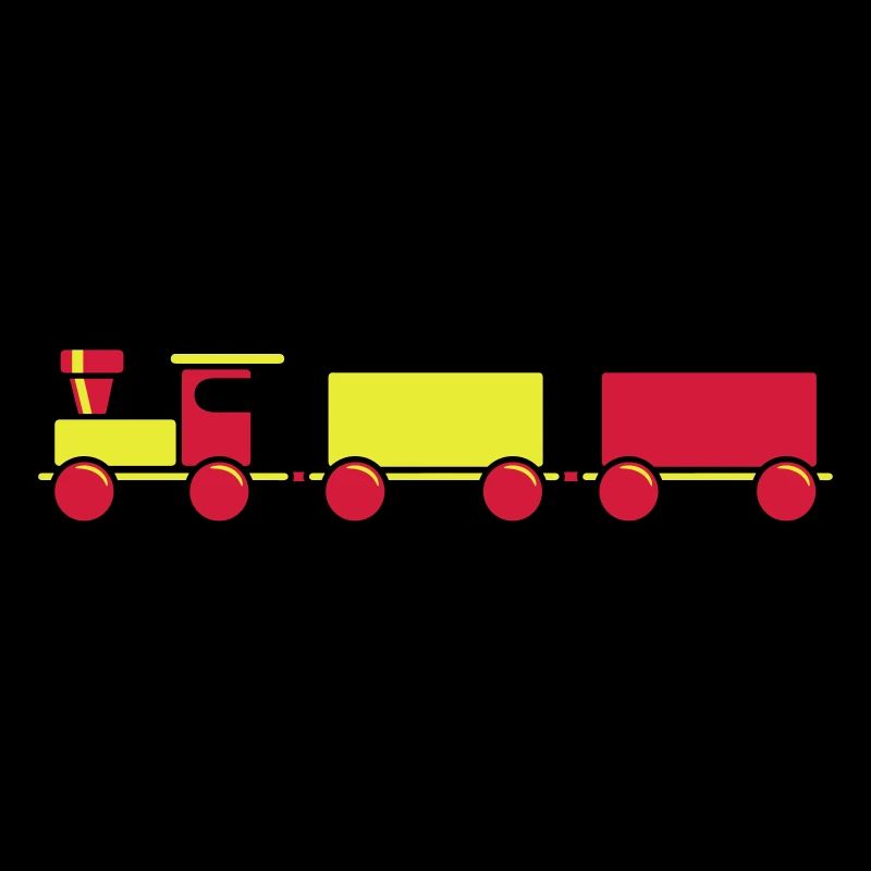 Enfant train jouet