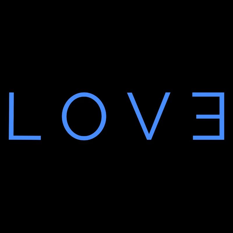 Love Logo blue