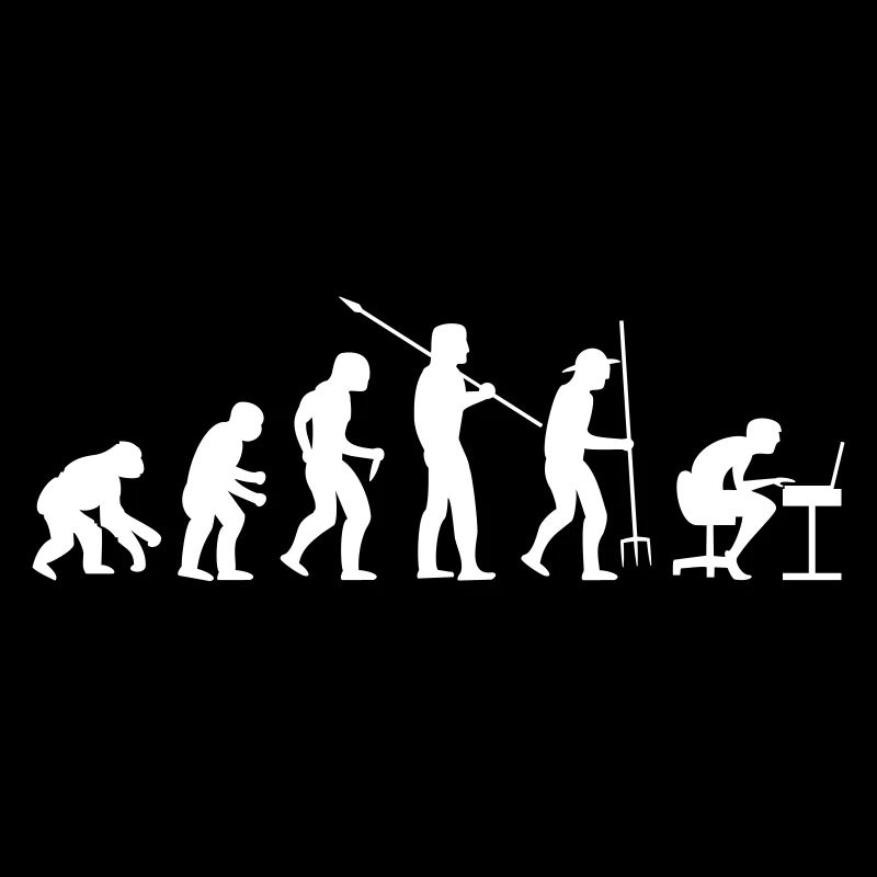 EVOLUTION Du singe à l’homme au bureau