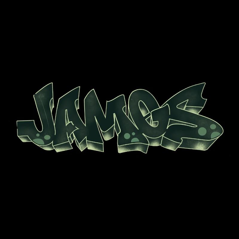 James Graffiti Name