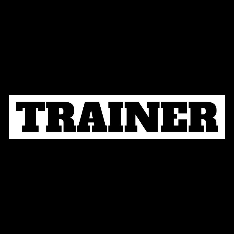 TRAINER - Schriftzug