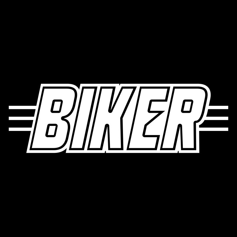 Biker Schriftzug