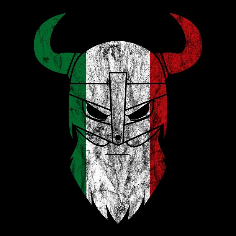 Italien Flagge Wikinger Geschenkidee