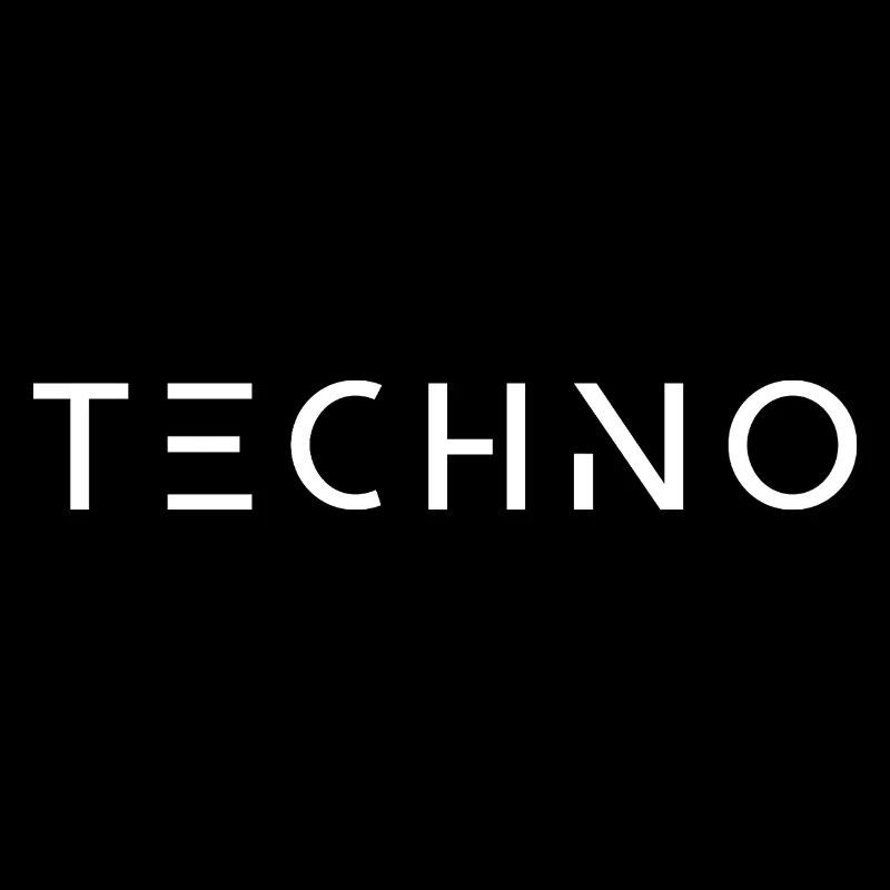 Techno Music Logo