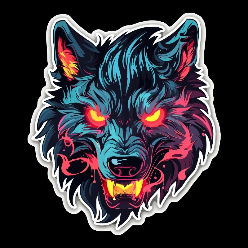 Loup - Illustration