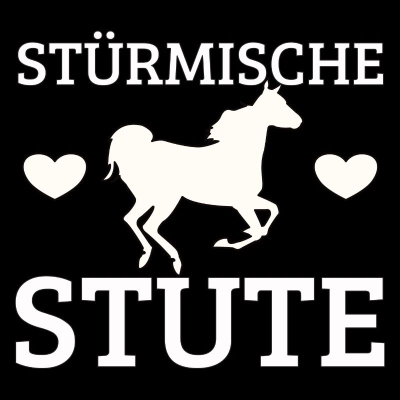 Pferd, Pferde, Stute, stürmisch, Stürmische Stute