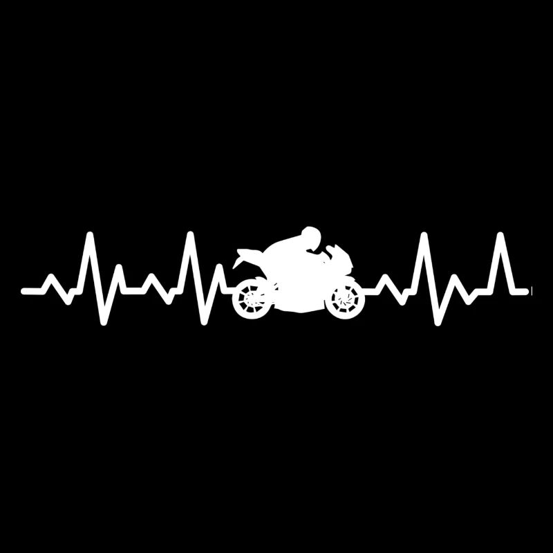 Motorrad Herzschlag