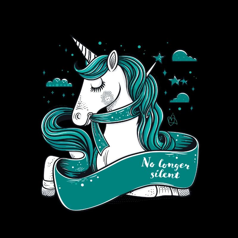 Plus de silence, licorne, agression sexuelle Awarenes