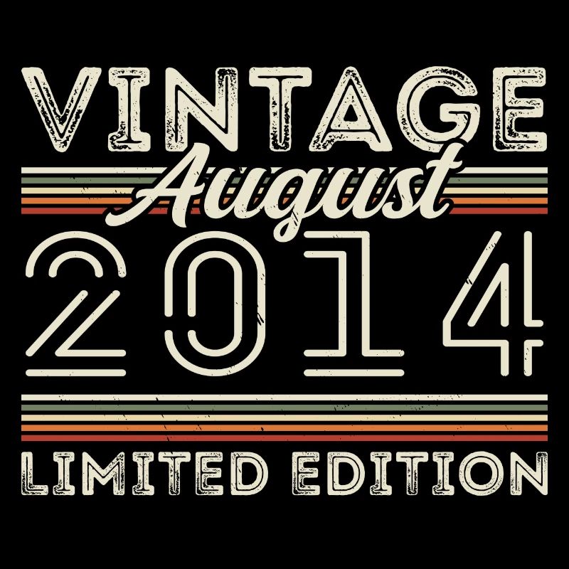August 2014 Legend since August 2014 Vintage 2014