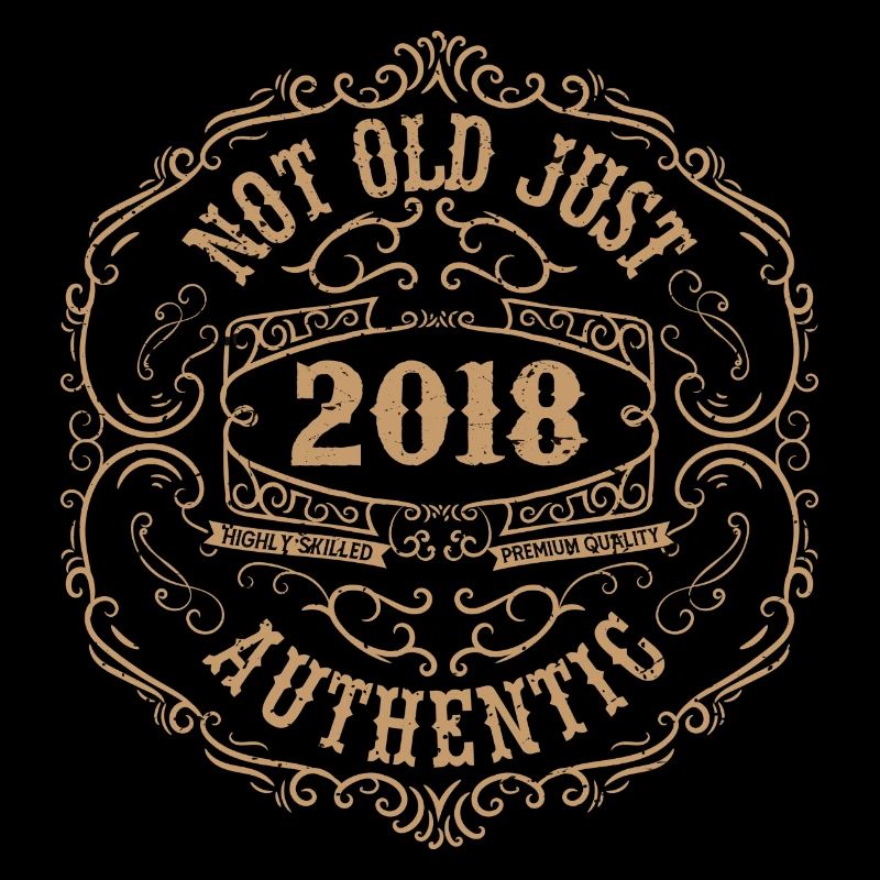 2018 Classic 2018 Retro Geburtstagsgeschenk 2018