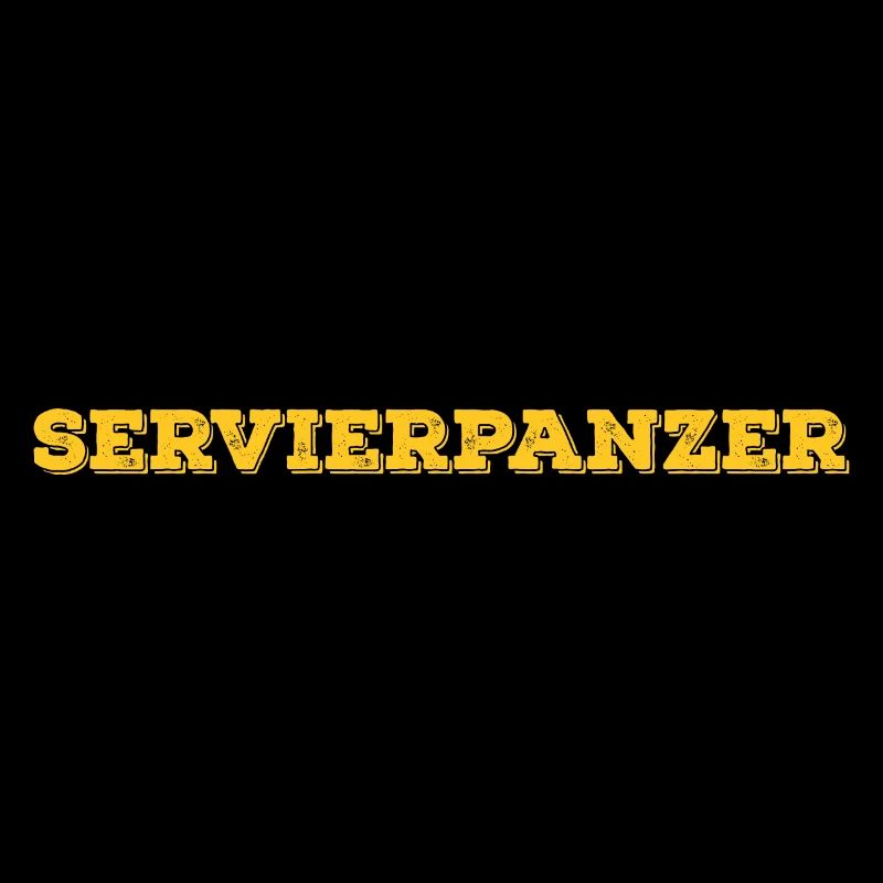 Servier Panzer - Serviermoped oder Serviertraktor