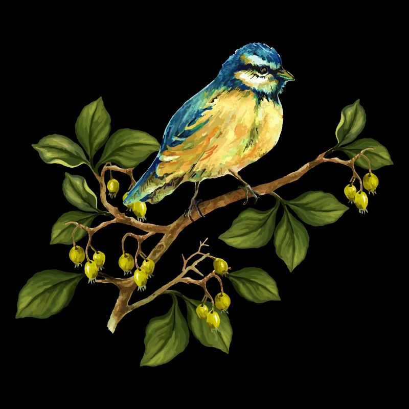 Oiseau coloré