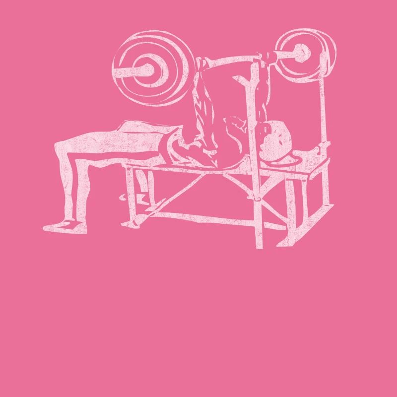 Trois-combats de force, KDK, pression de banc, squat, croix