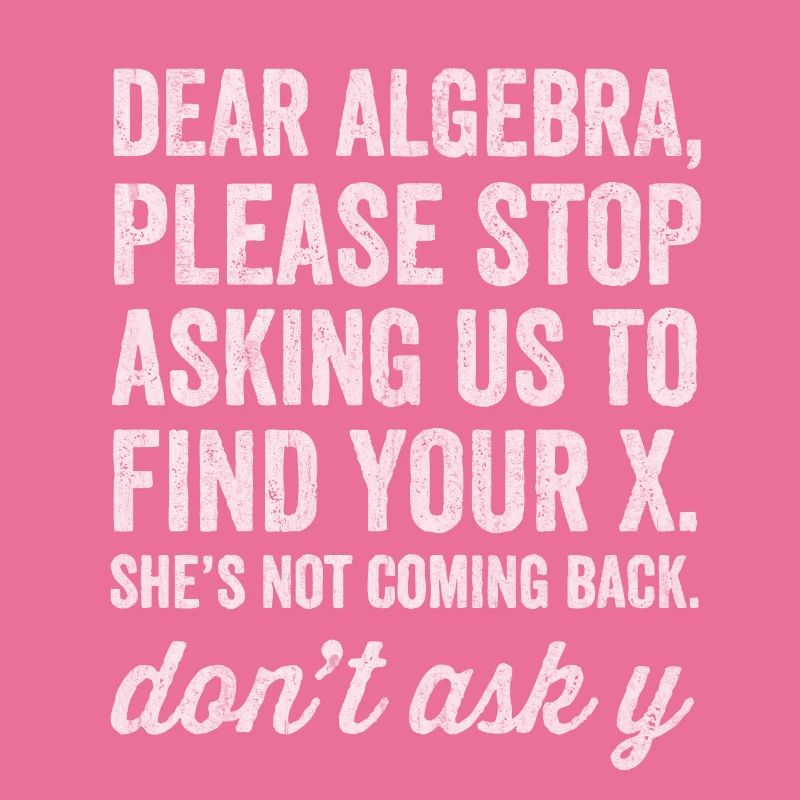 Maths, maths, prof de maths, prof de maths,