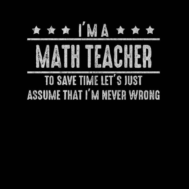 Maths, maths, prof de maths, prof de maths,