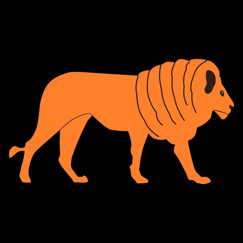 Marron lion