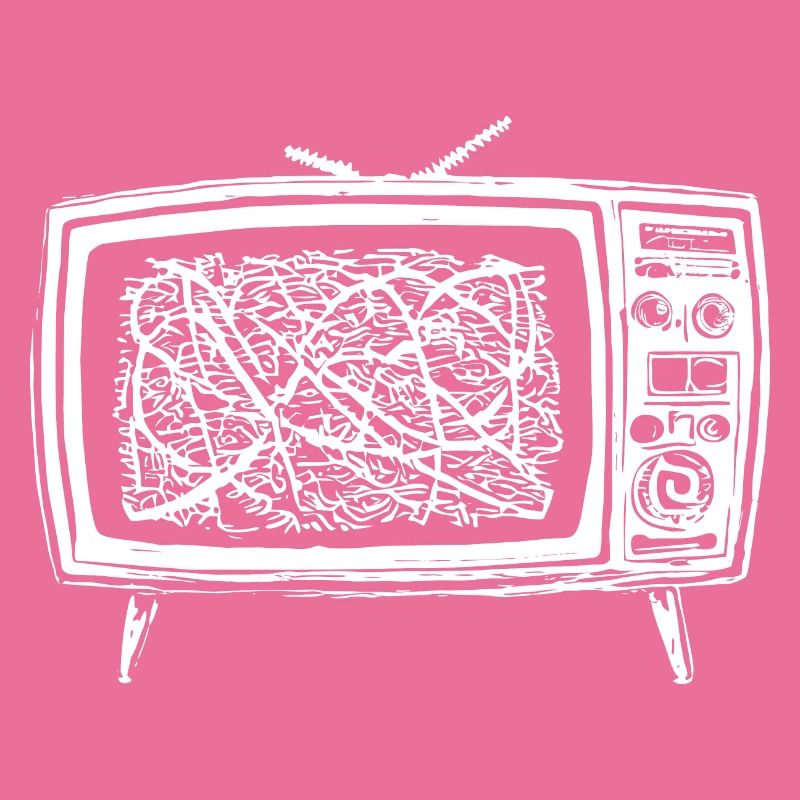 Interférence TV rétro